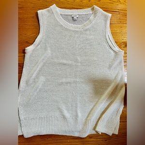 J. Crew sweater tank
